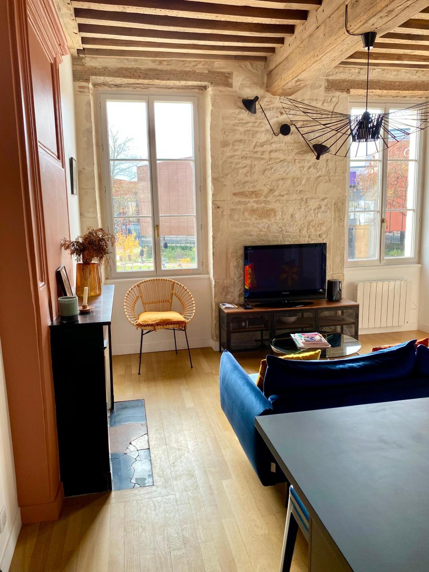 Apartament Les Jardins De La Cite Dijon Zewnętrze zdjęcie